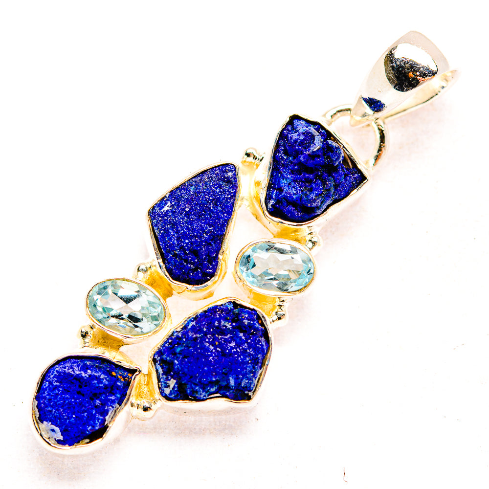 Lapis Lazuli Pendants handcrafted by Anasilvercos - PD32361 - Photo 2