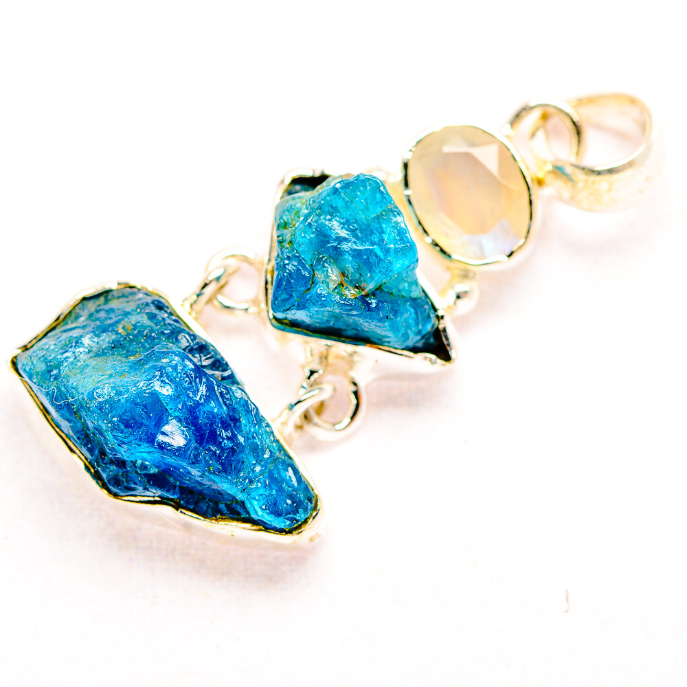 Apatite Pendants handcrafted by Anasilvercos - PD32366 - Photo 2