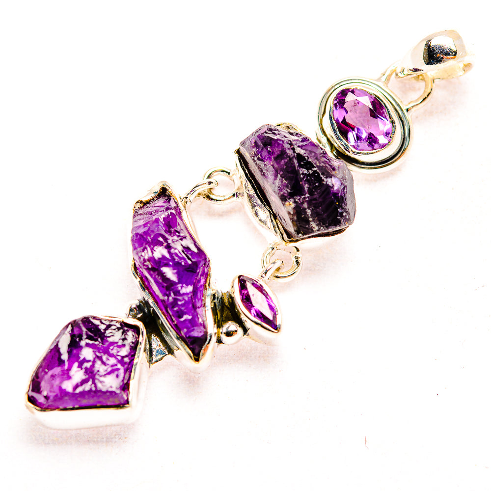 Amethyst Pendants handcrafted by Anasilvercos - PD32367 - Photo 2