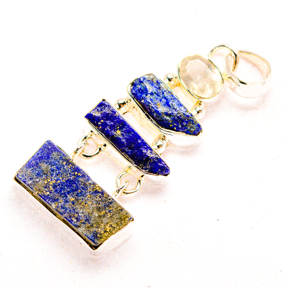 Lapis Lazuli Pendants handcrafted by Anasilvercos - PD32373 - Photo 2