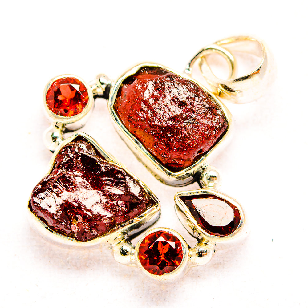 Garnet Pendants handcrafted by Anasilvercos - PD32380 - Photo 2