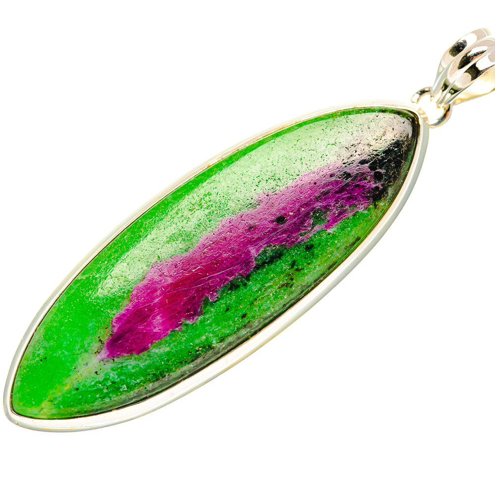 Ruby Zoisite Pendants handcrafted by Anasilvercos - PD32395 - Photo 2