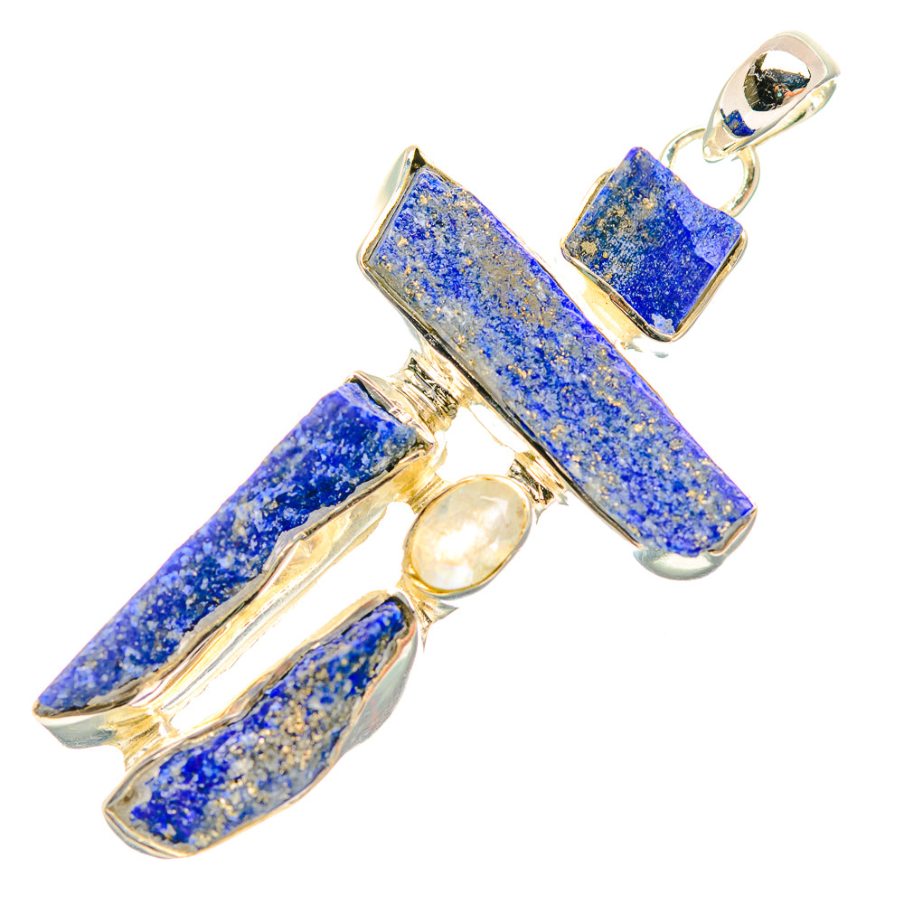 Lapis Lazuli Pendants handcrafted by Anasilvercos - PD32398 - Photo 2