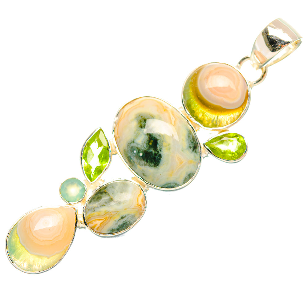 Ocean Jasper Pendants handcrafted by Anasilvercos - PD32399 - Photo 2