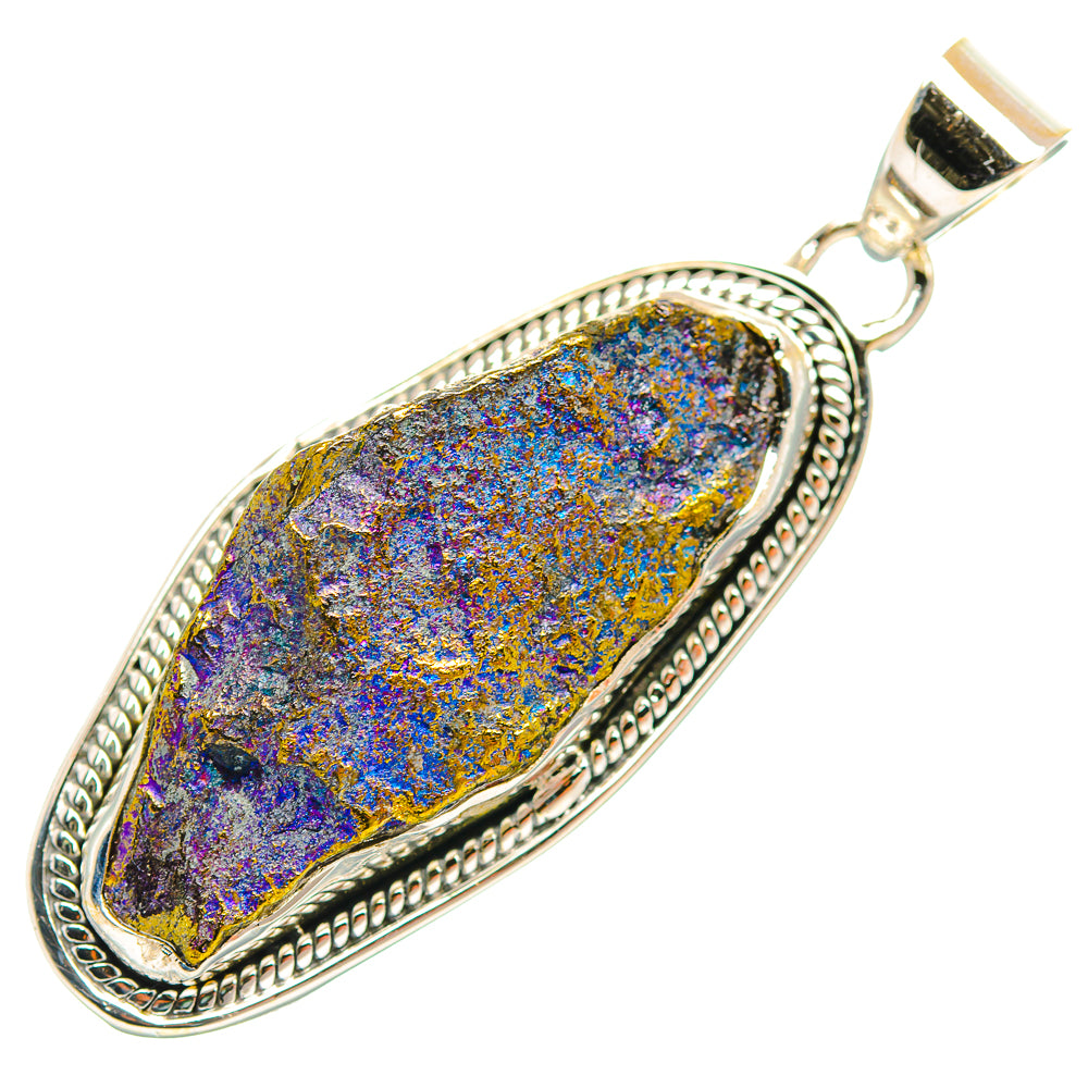 Titanium Druzy Pendants handcrafted by Anasilvercos - PD32406 - Photo 2