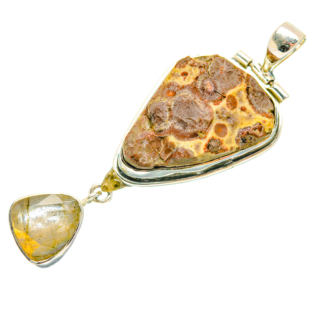 Poppy Jasper Pendants handcrafted by Anasilvercos - PD32408 - Photo 2