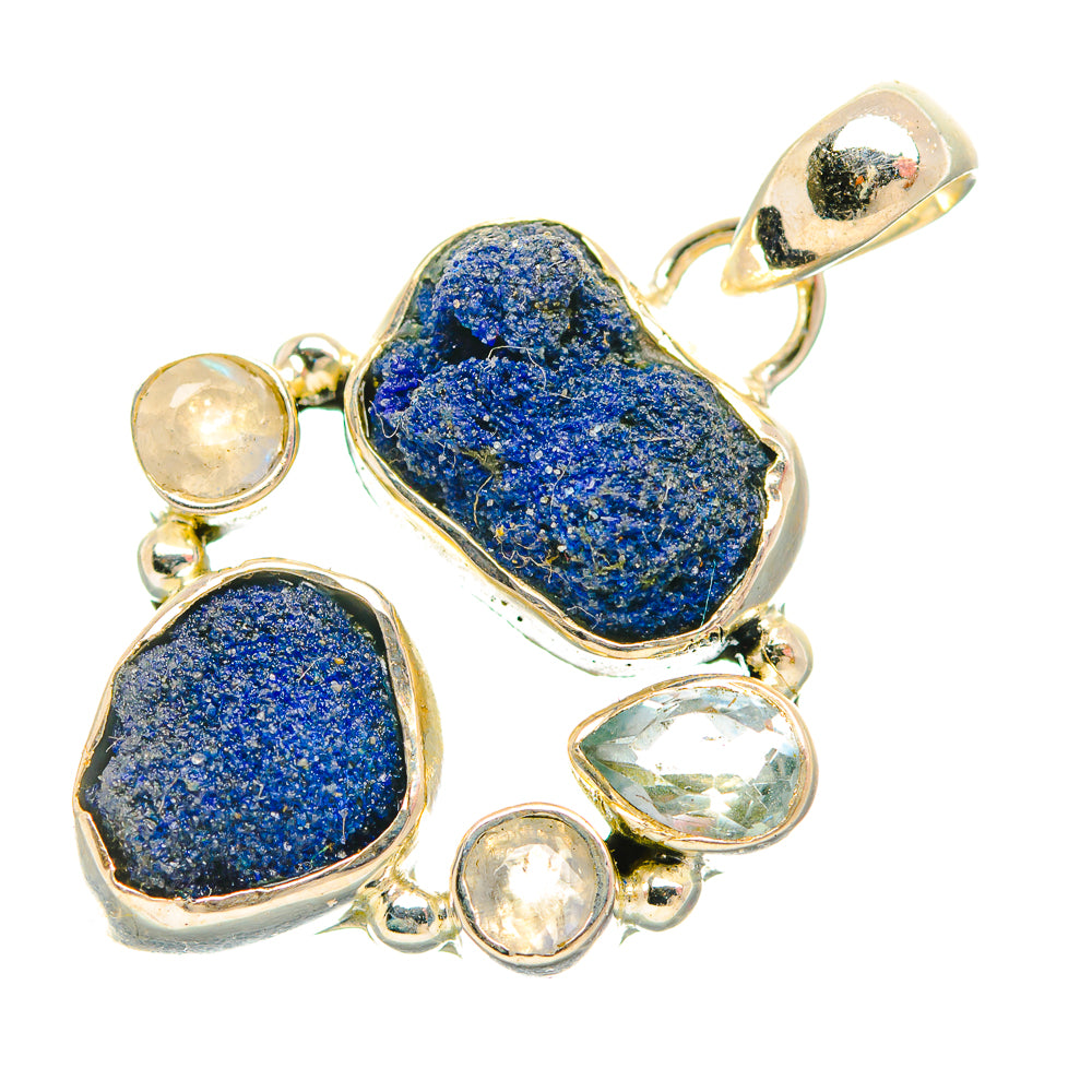 Lapis Lazuli Pendants handcrafted by Anasilvercos - PD32420 - Photo 2