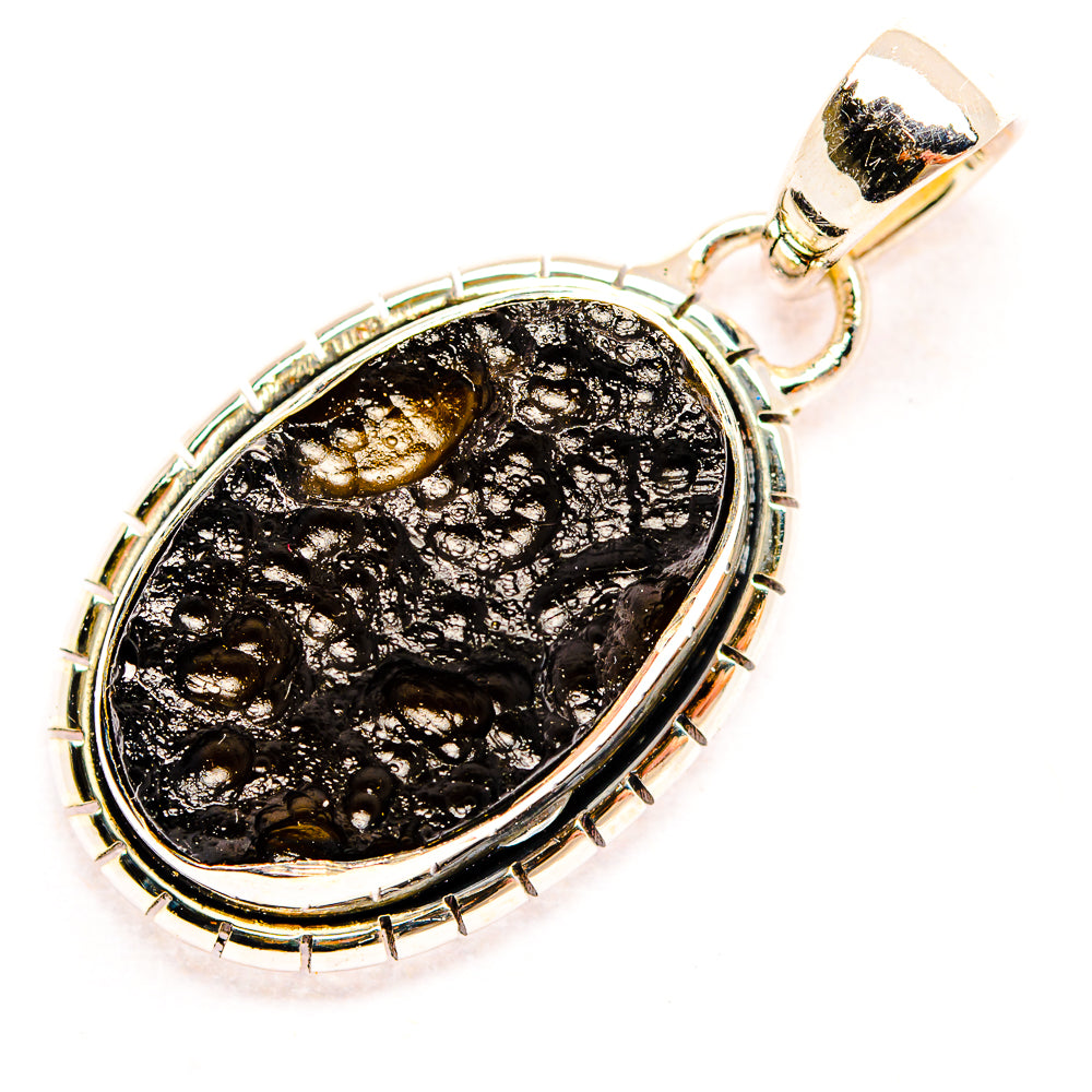 Tektite Pendants handcrafted by Anasilvercos - PD32426 - Photo 2