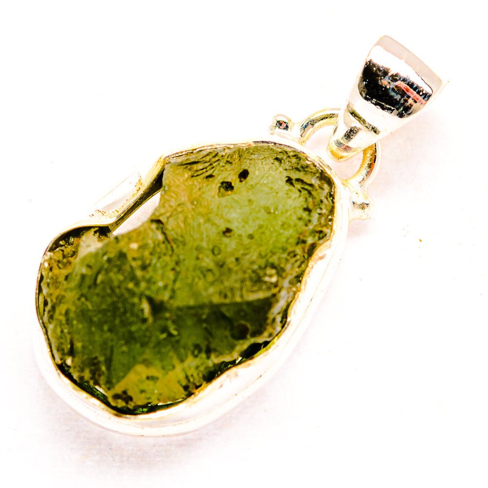 Czech Moldavite Pendants handcrafted by Anasilvercos - PD32430
