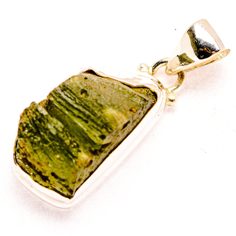 Czech Moldavite Pendants handcrafted by Anasilvercos - PD32432