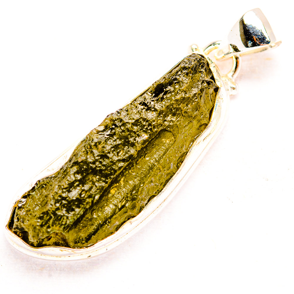 Czech Moldavite Pendants handcrafted by Anasilvercos - PD32437