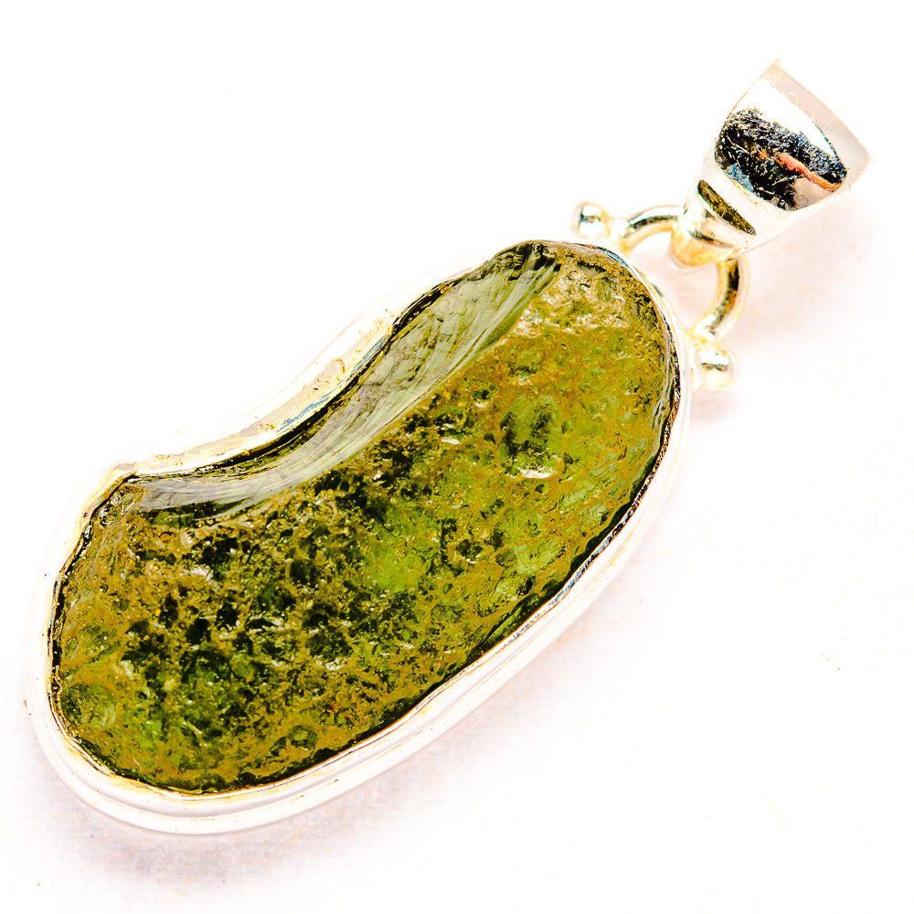 Czech Moldavite Pendants handcrafted by Anasilvercos - PD32445