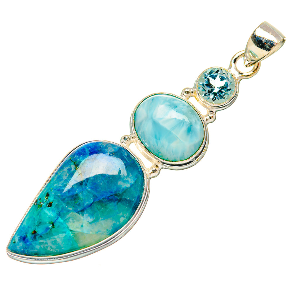 Apatite Pendants handcrafted by Anasilvercos - PD32455 - Photo 2