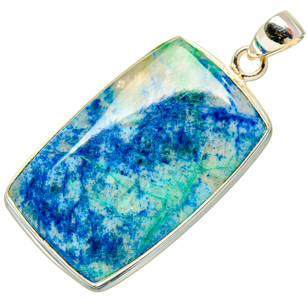 Azurite Pendants handcrafted by Anasilvercos - PD32464 - Photo 2