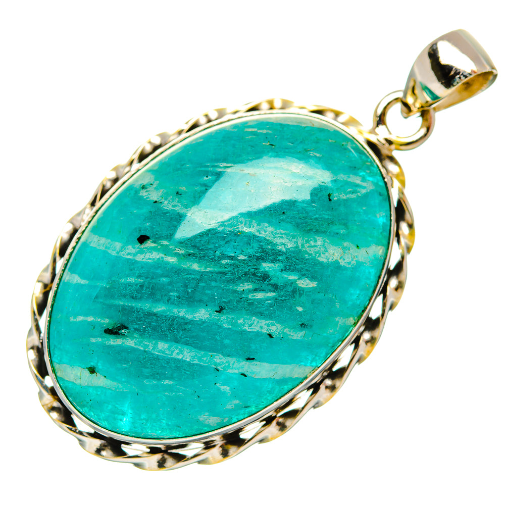 Amazonite Pendants handcrafted by Anasilvercos - PD32469 - Photo 2