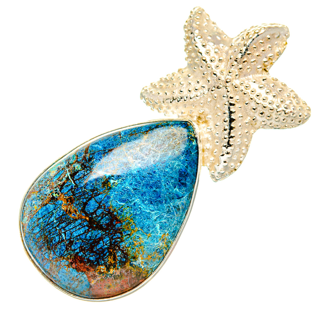 Azurite Pendants handcrafted by Anasilvercos - PD32470 - Photo 2
