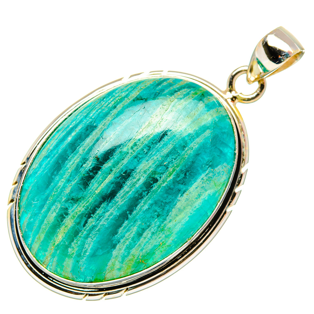 Amazonite Pendants handcrafted by Anasilvercos - PD32480 - Photo 2
