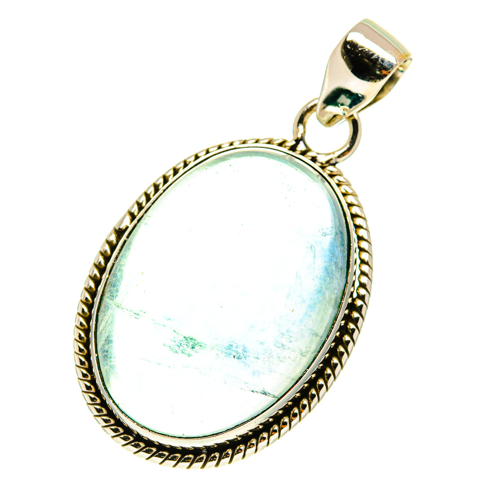 Blue Fluorite Pendants handcrafted by Anasilvercos - PD3250
