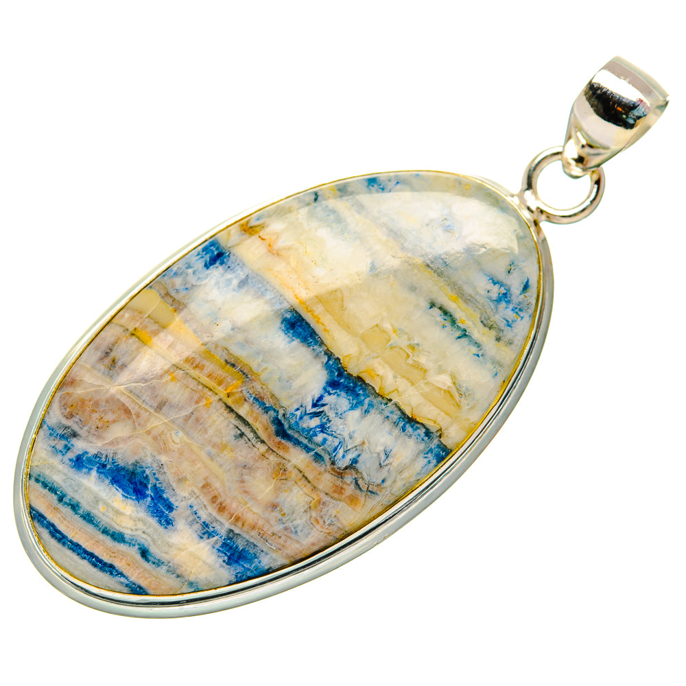 Blue Scheelite Pendants handcrafted by Anasilvercos - PD32501 - Photo 2