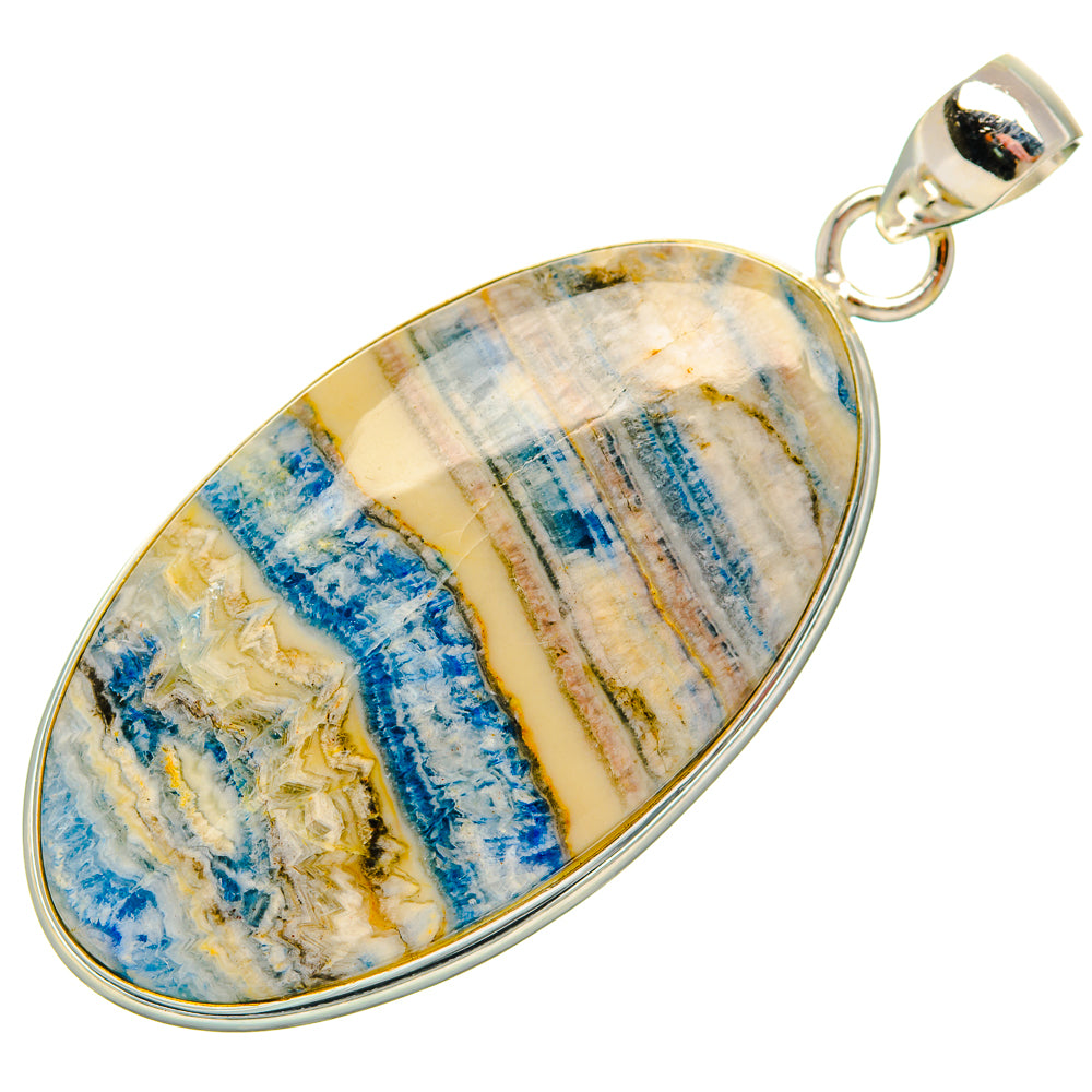 Blue Scheelite Pendants handcrafted by Anasilvercos - PD32507 - Photo 2