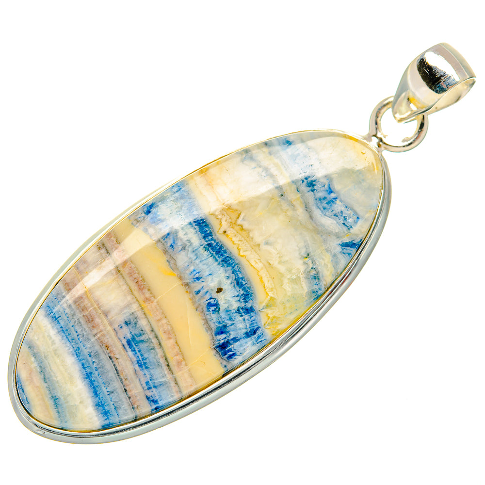 Blue Scheelite Pendants handcrafted by Anasilvercos - PD32512 - Photo 2
