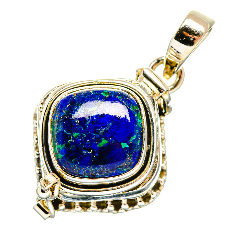 Azurite Pendants handcrafted by Anasilvercos - PD32525 - Photo 2