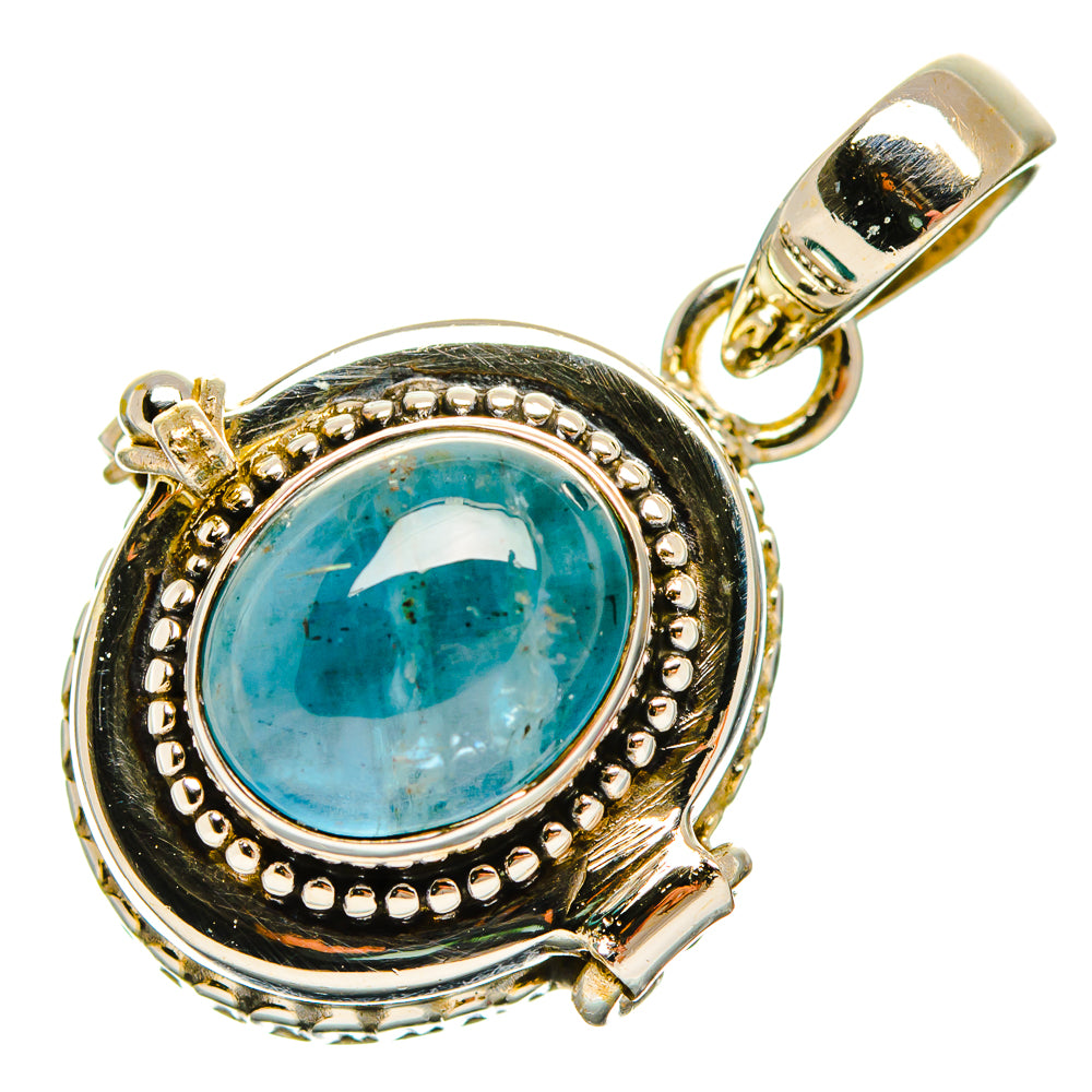 Aquamarine Pendants handcrafted by Anasilvercos - PD32526 - Photo 2