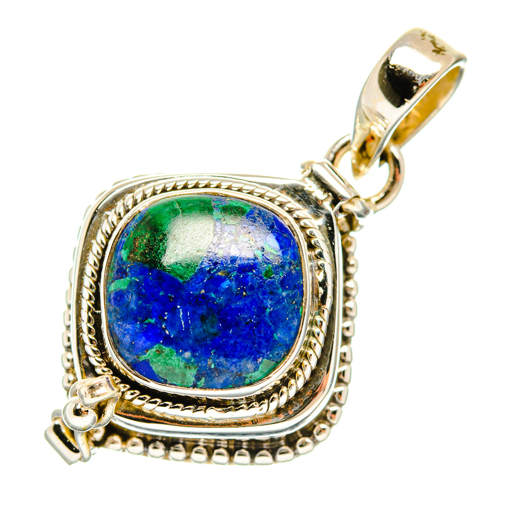 Azurite Pendants handcrafted by Anasilvercos - PD32543 - Photo 2