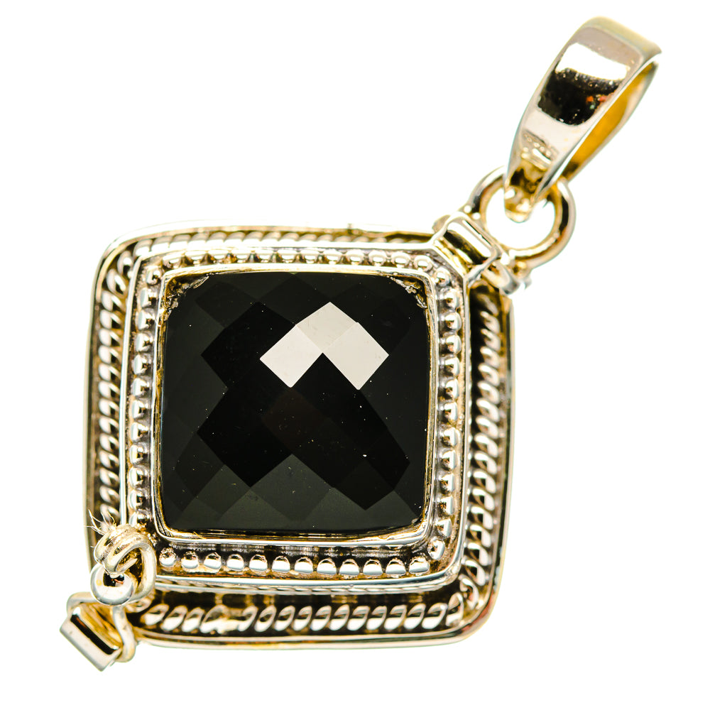 Black Onyx Pendants handcrafted by Anasilvercos - PD32545 - Photo 2