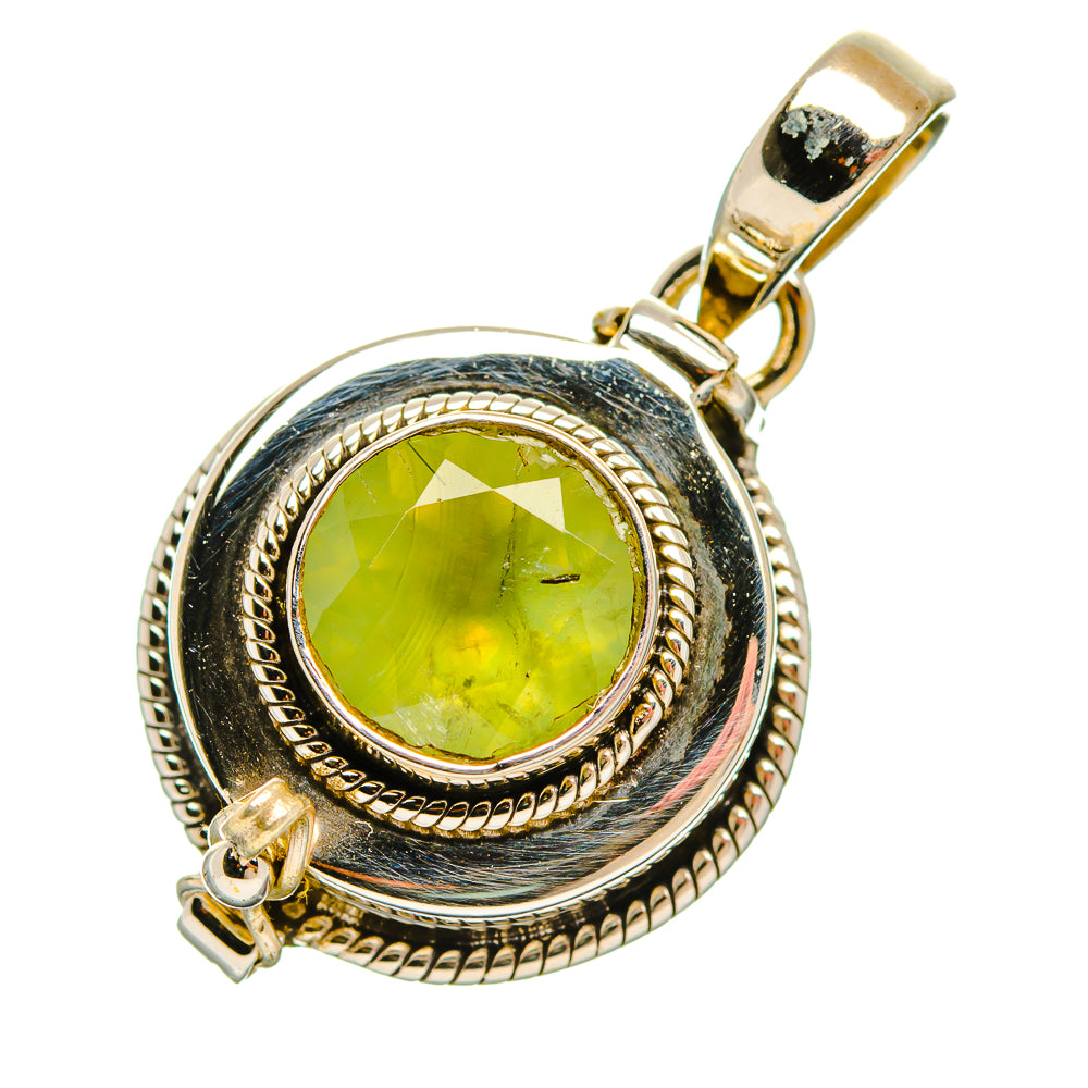 Prehnite Pendants handcrafted by Anasilvercos - PD32548 - Photo 2