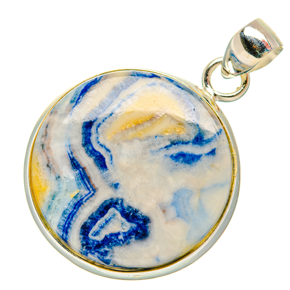 Blue Scheelite Pendants handcrafted by Anasilvercos - PD32563 - Photo 2
