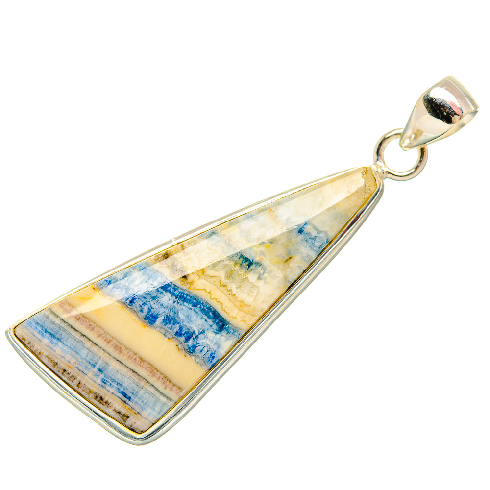 Blue Scheelite Pendants handcrafted by Anasilvercos - PD32566 - Photo 2