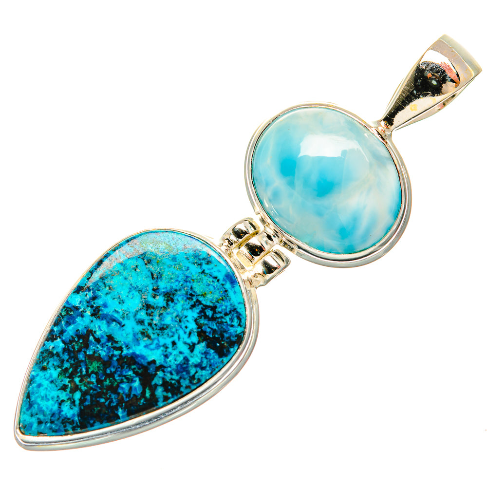 Shattuckite Pendants handcrafted by Anasilvercos - PD32570 - Photo 2