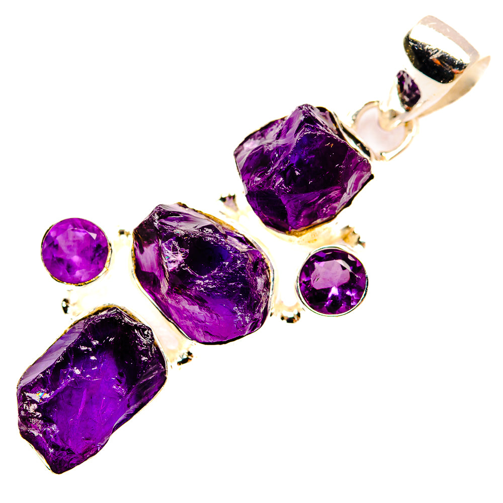 Amethyst Pendants handcrafted by Anasilvercos - PD32583 - Photo 2