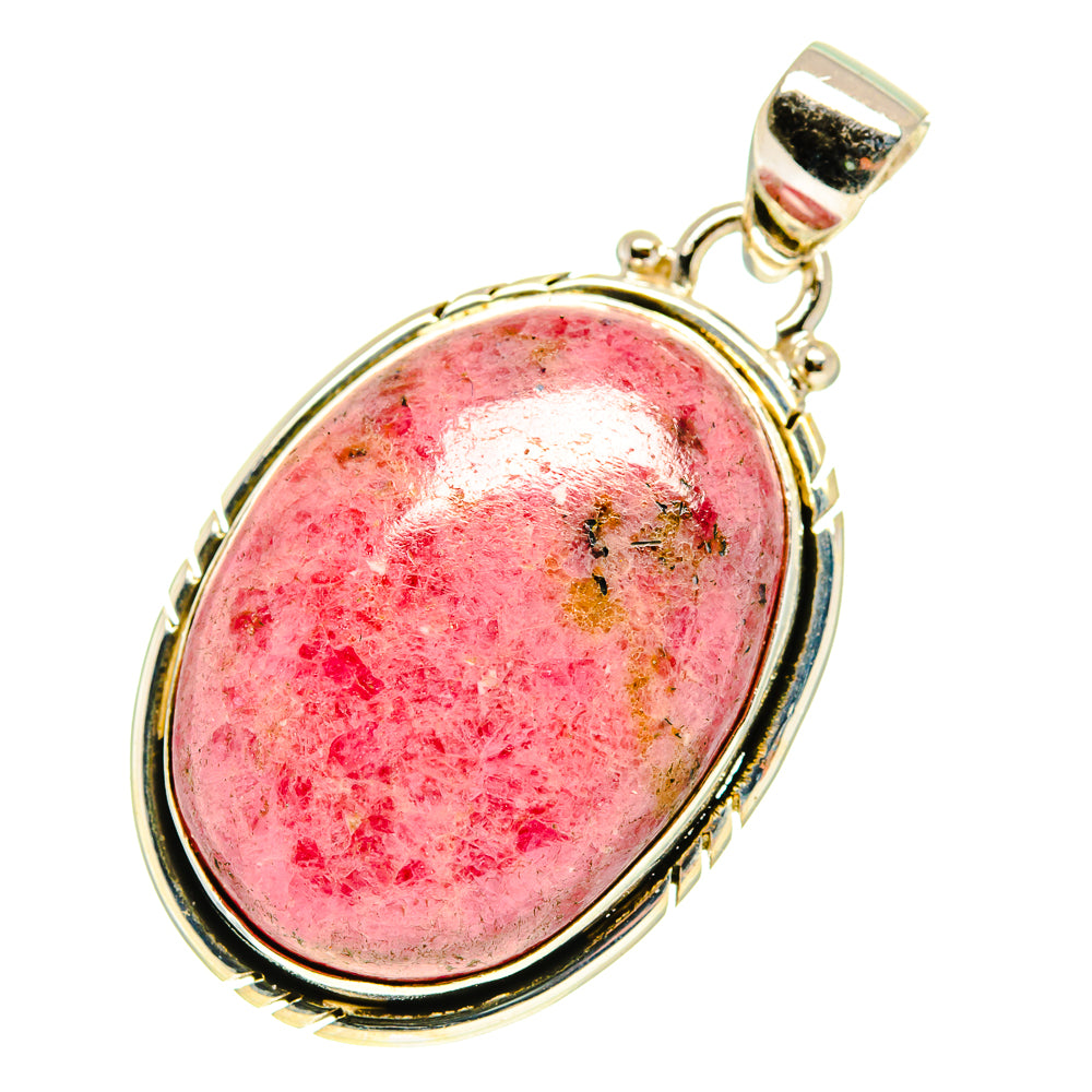 Rhodonite Pendants handcrafted by Anasilvercos - PD3259