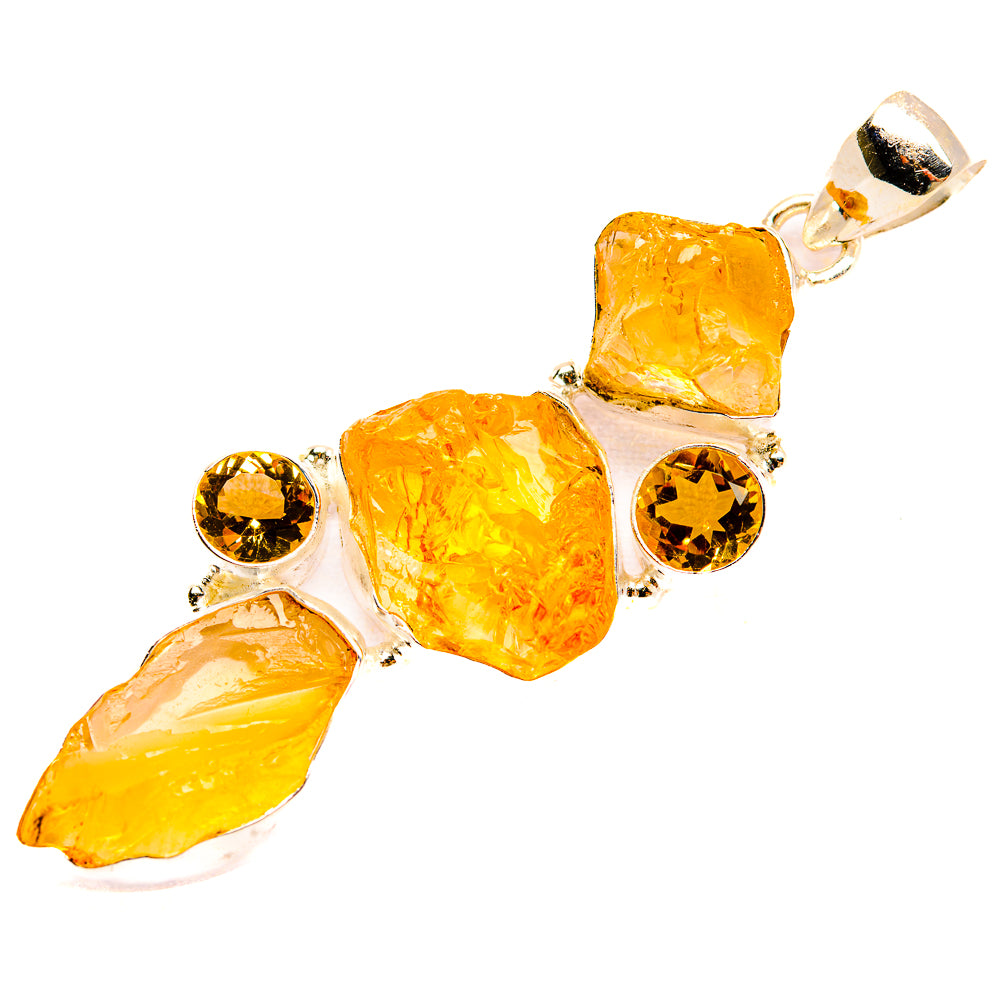 Citrine Pendants handcrafted by Anasilvercos - PD32602 - Photo 2