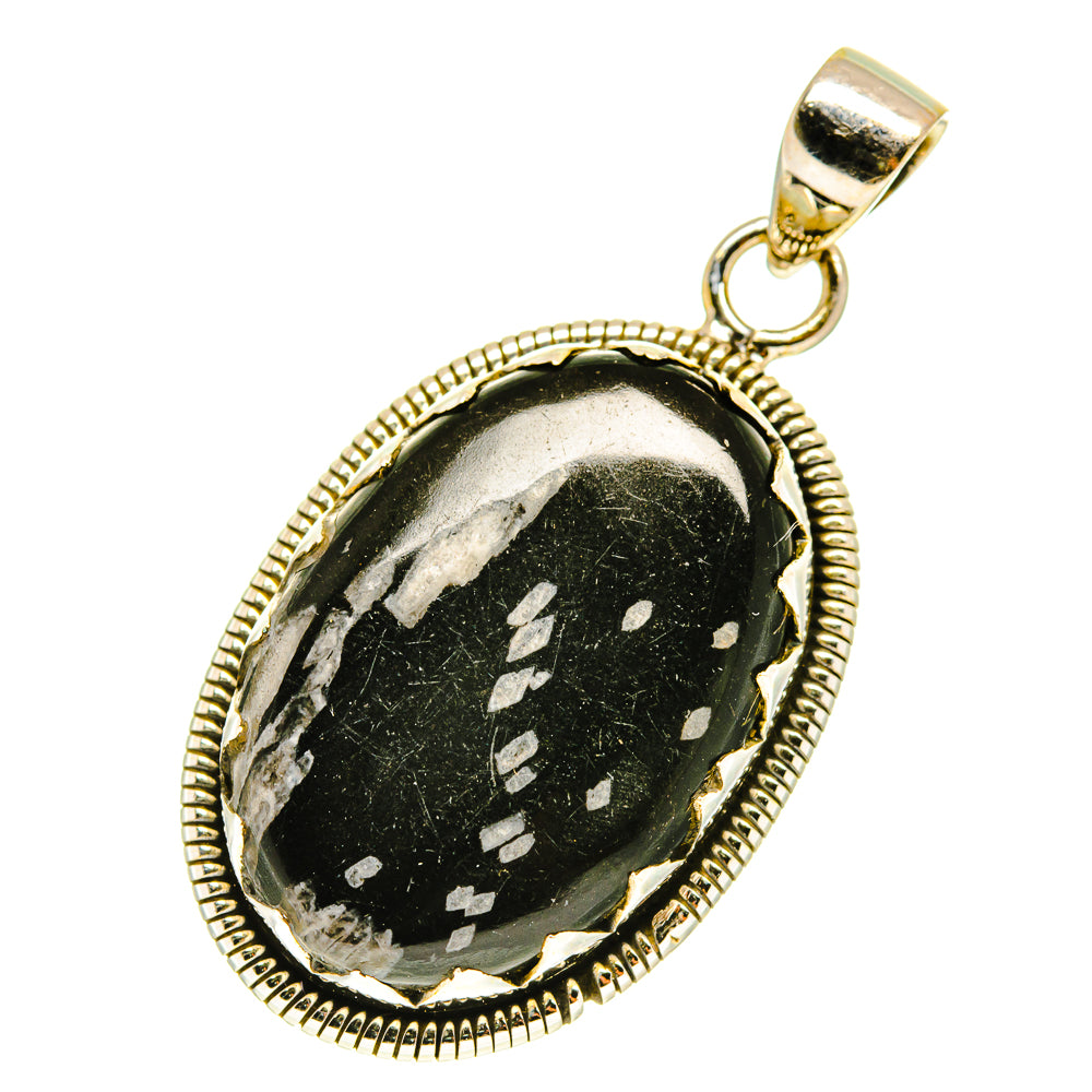 Pinolith Jasper Pendants handcrafted by Anasilvercos - PD3262
