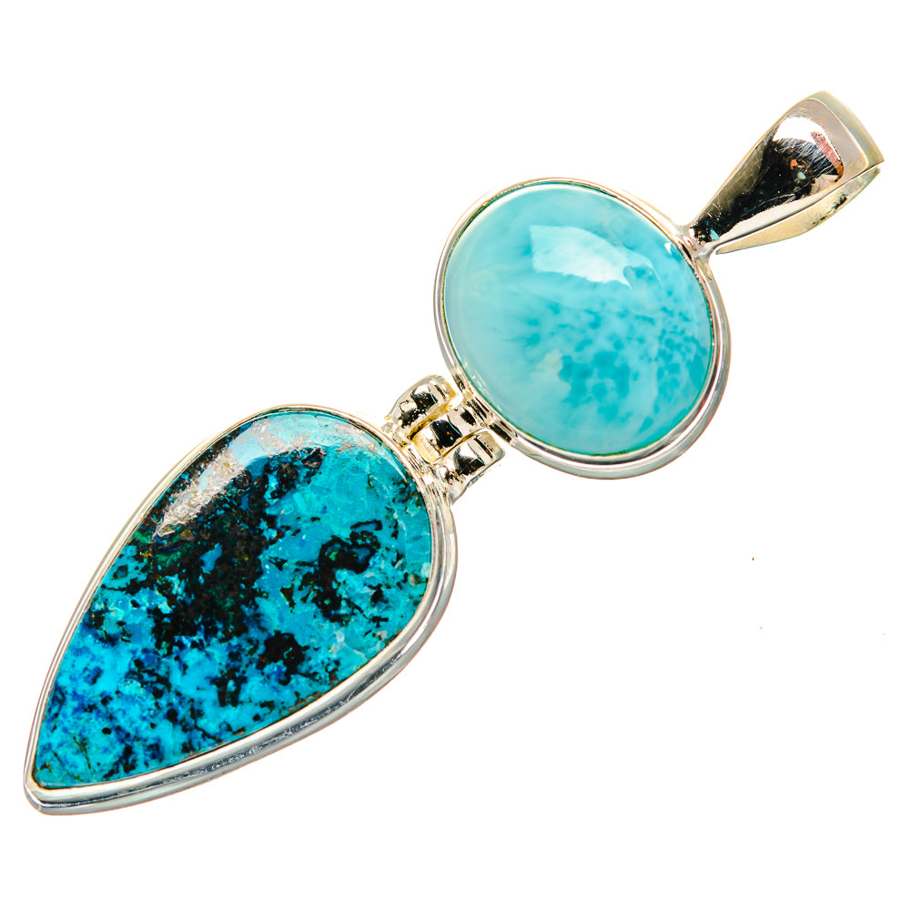 Shattuckite Pendants handcrafted by Anasilvercos - PD32646 - Photo 2