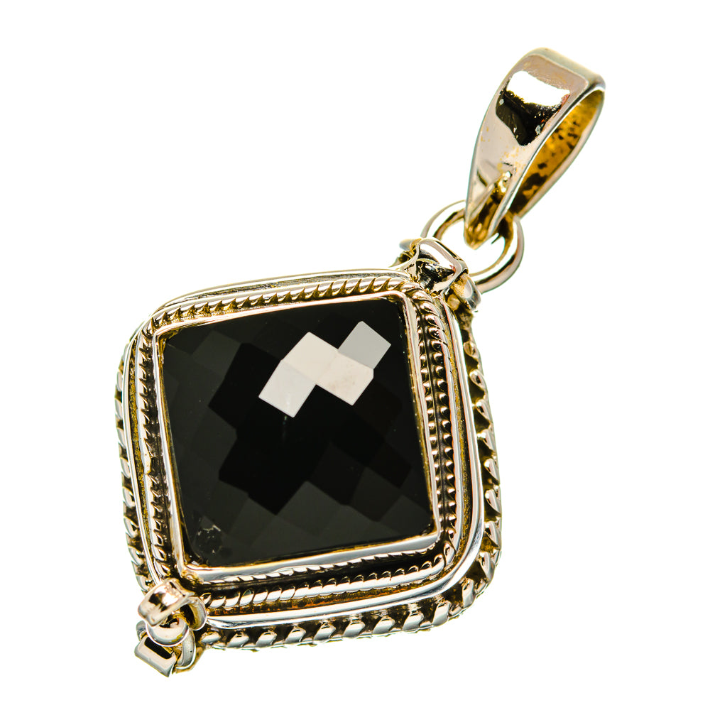 Black Onyx Pendants handcrafted by Anasilvercos - PD32672 - Photo 2