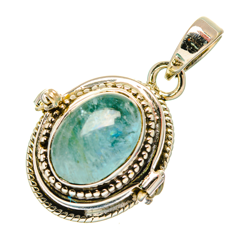 Aquamarine Pendants handcrafted by Anasilvercos - PD32679 - Photo 2