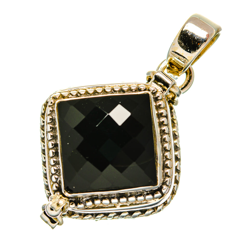 Black Onyx Pendants handcrafted by Anasilvercos - PD32680 - Photo 2