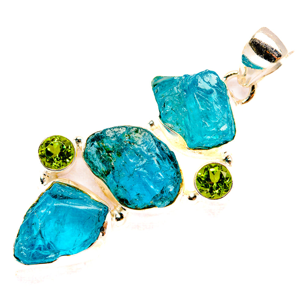Apatite Pendants handcrafted by Anasilvercos - PD32685 - Photo 2
