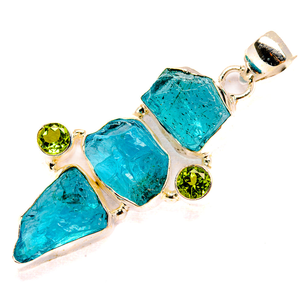Apatite Pendants handcrafted by Anasilvercos - PD32692 - Photo 2