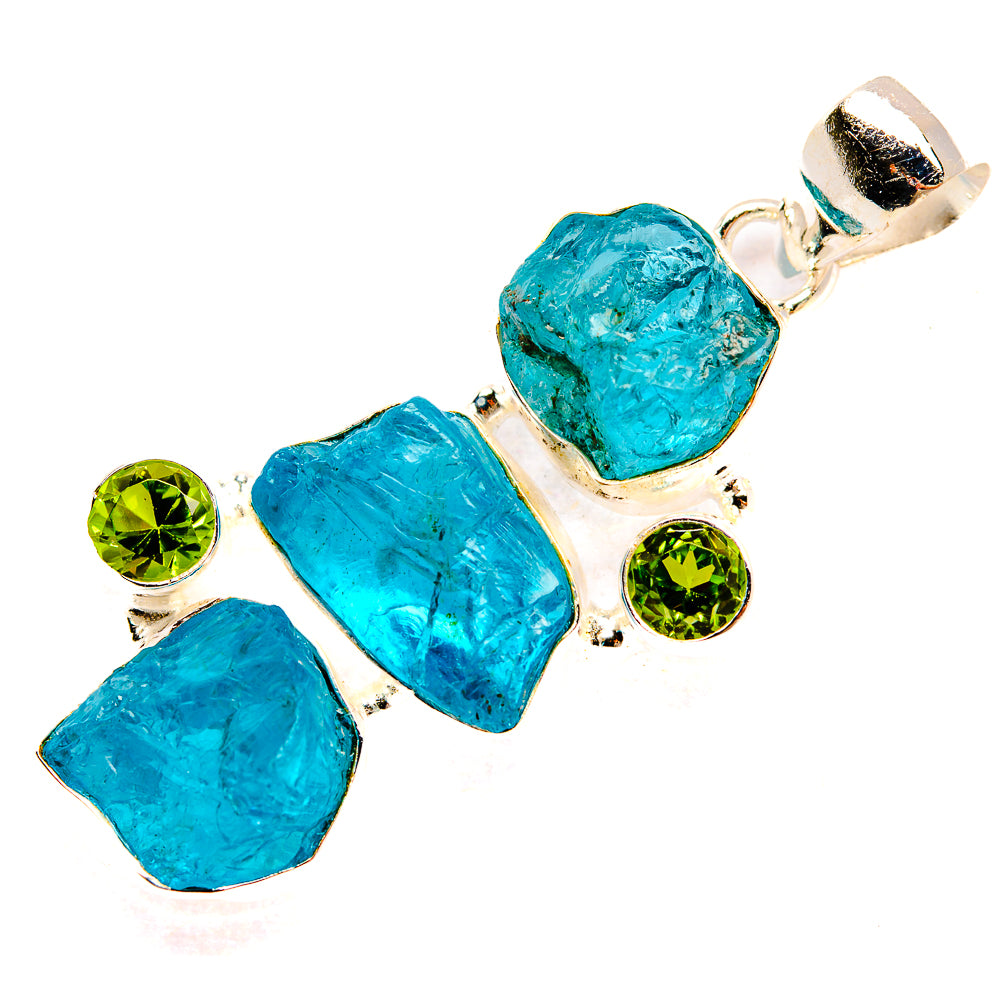Apatite Pendants handcrafted by Anasilvercos - PD32701 - Photo 2