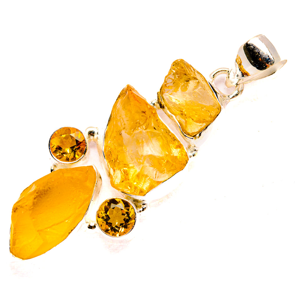 Citrine Pendants handcrafted by Anasilvercos - PD32702 - Photo 2