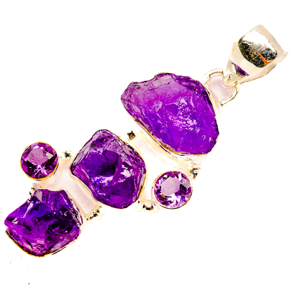 Amethyst Pendants handcrafted by Anasilvercos - PD32719 - Photo 2