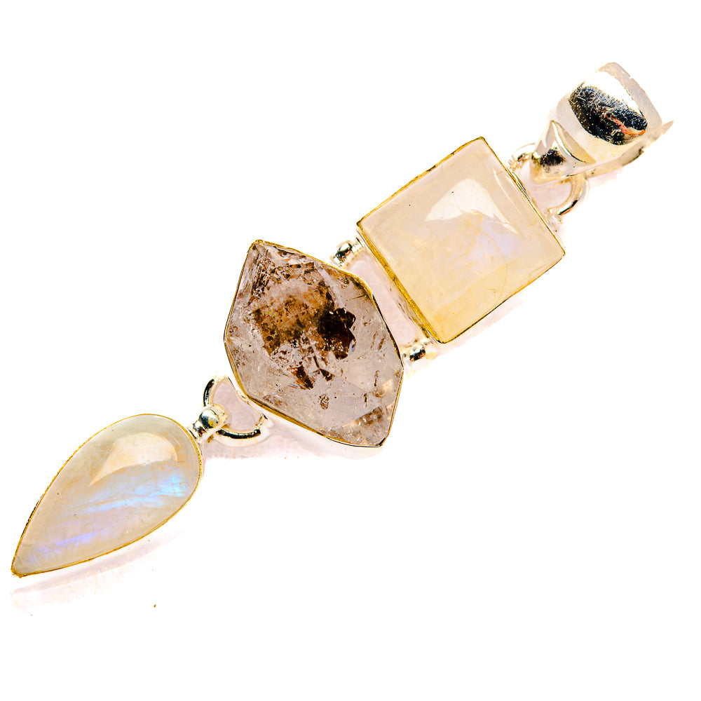 Herkimer Diamond Pendants handcrafted by Anasilvercos - PD32721 - Photo 2
