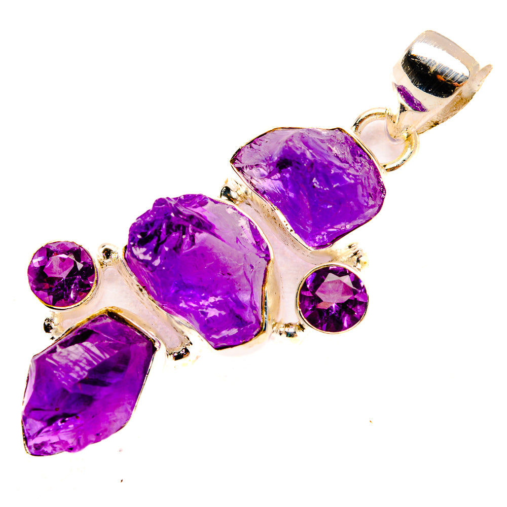 Amethyst Pendants handcrafted by Anasilvercos - PD32734 - Photo 2