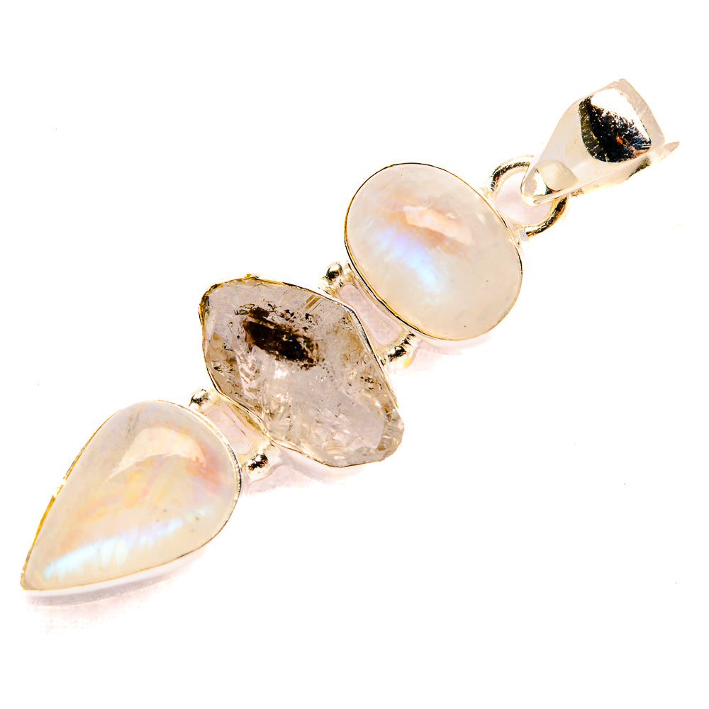 Herkimer Diamond Pendants handcrafted by Anasilvercos - PD32752 - Photo 2