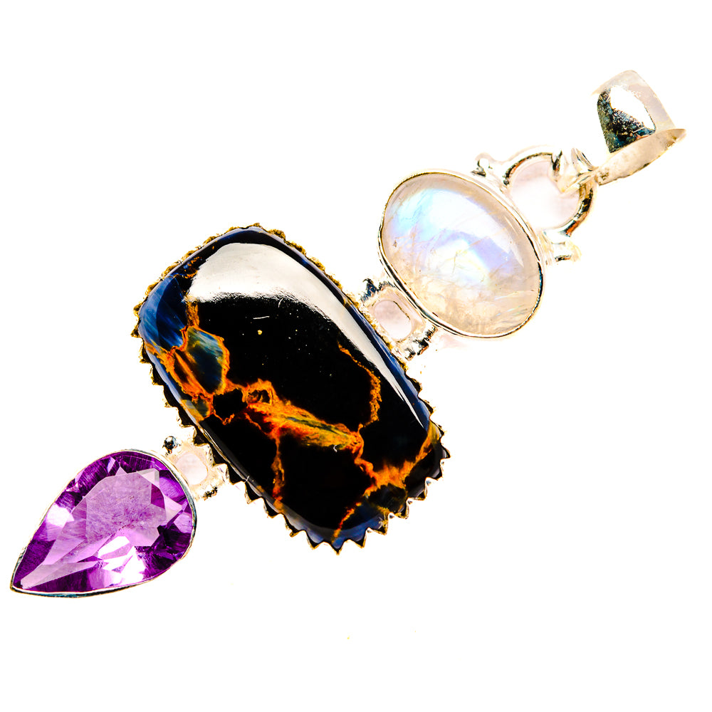Pietersite Pendants handcrafted by Anasilvercos - PD32765 - Photo 2